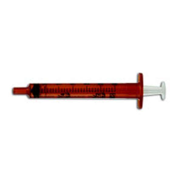 Syringe Oral Enteral 1cc Amber 500/Case